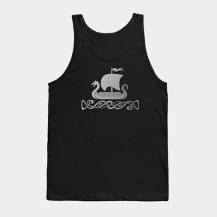 Dragon Boat - Silver Grey Tank Top